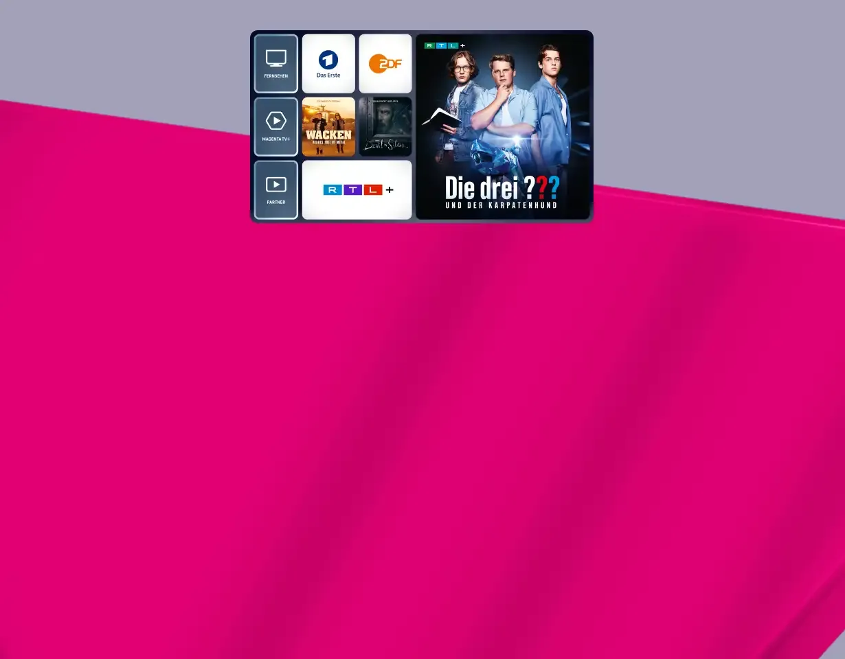 Nur mit MagentaTV