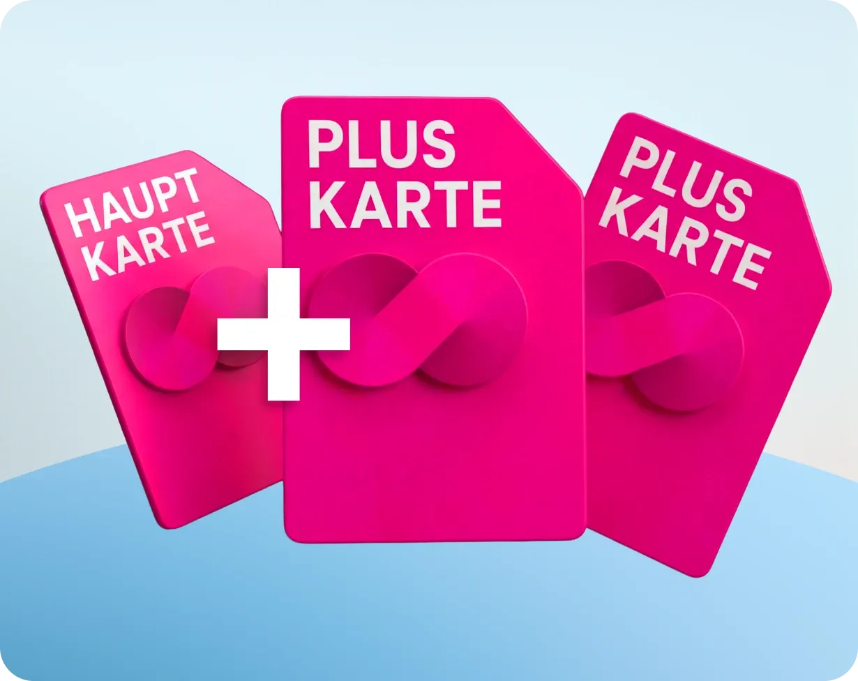 Jetzt Pluskarte für Freunde und Familie